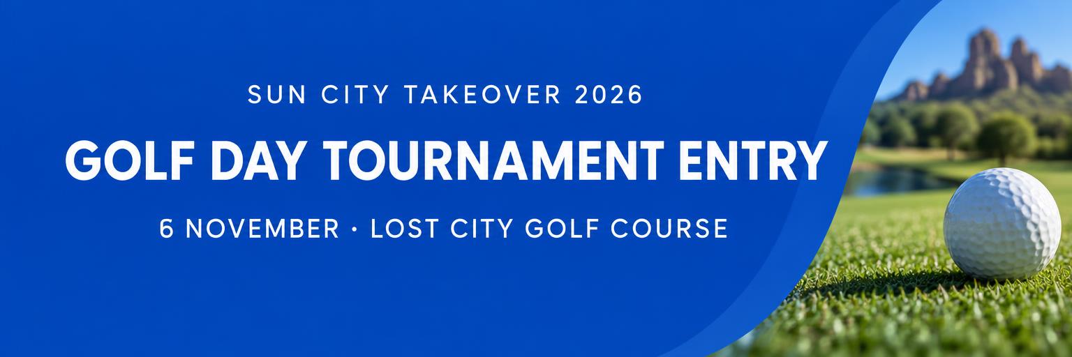 Sun City Takeover Golf Day Tournament Entry